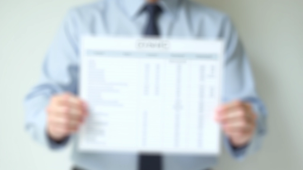 Chart of accounts layout showing asset, liability, and equity classifications